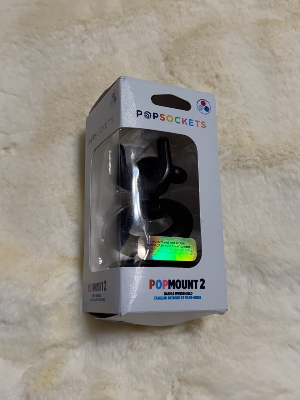 PopSocket PopMount 2 Phone Mount Black